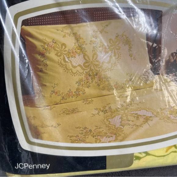 Vintage 1967 JC Penny Percale Full Flat Sheets (2) - Picture 6 of 6